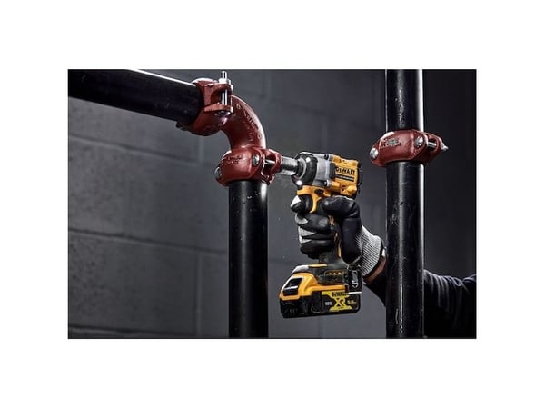 DeWALT DCF921NT-XJ, Mutterdragare, Svart, Gul, Aluminium, 1/2", 600 nm, 400 nm