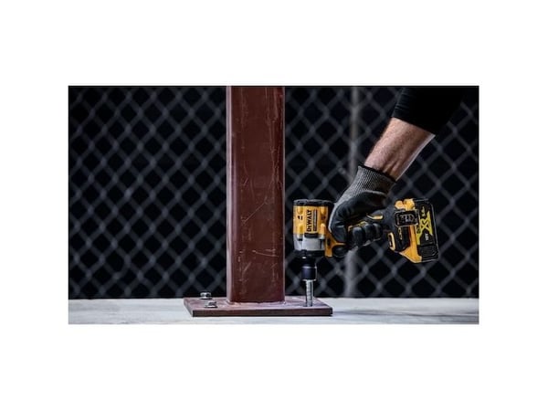 DeWALT DCF921NT-XJ, Mutterdragare, Svart, Gul, Aluminium, 1/2", 600 nm, 400 nm
