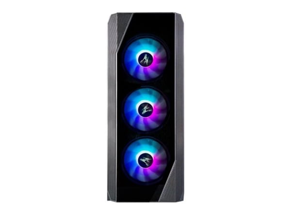Zalman N5 TF, Midi Tower, PC, Sort, ATX, Micro ATX, Mini-ATX, Plast, Stål, Herdet glass, Spilling