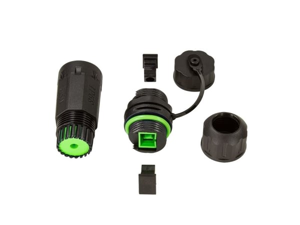 LogiLink FA05SX2, SC, Hunkjønn, Sort