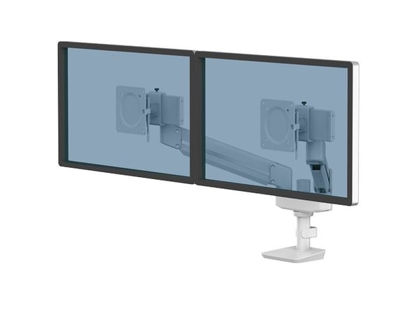 Fellowes Tallo 8614801, Clamp/Grommet, 9 kg, 101,6 cm (40"), 100 x 100 mm, Høydejustering, Hvit