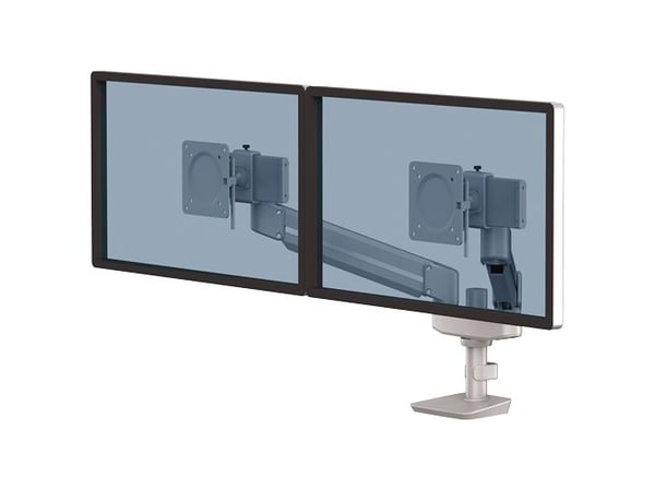Fellowes Tallo 8613201, Clamp/Grommet, 9 kg, 101,6 cm (40"), 100 x 100 mm, Høydejustering, Sølv