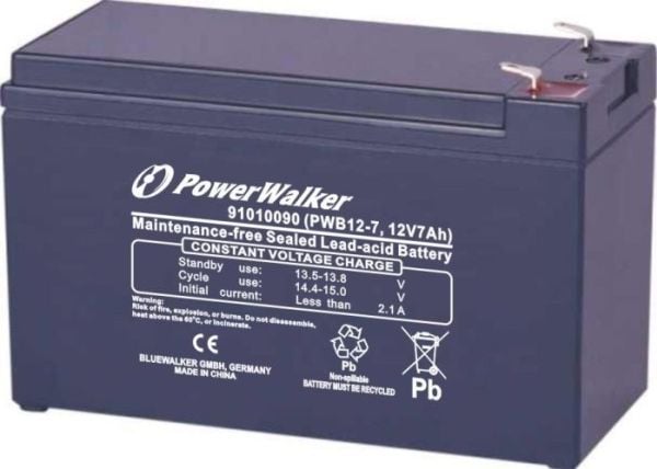 Bluewalker akku GEL UPS 12V/7AH UNIVERSAL POWERWALKER