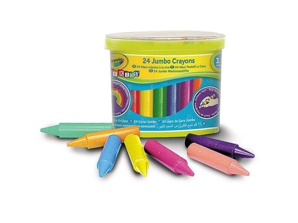 Crayola, Inc. CRAYOLA MINIKIDS Store fargestifter, 24 stk.