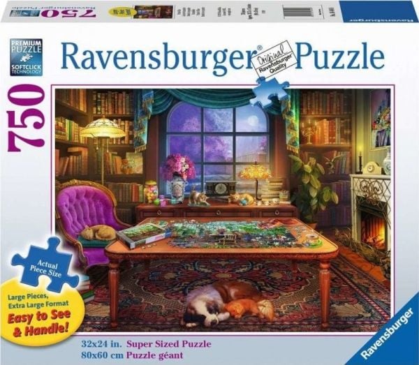 Ravensburger Puzzler''s Place, 750 kpl, Taide, 12 vuosi/vuosia
