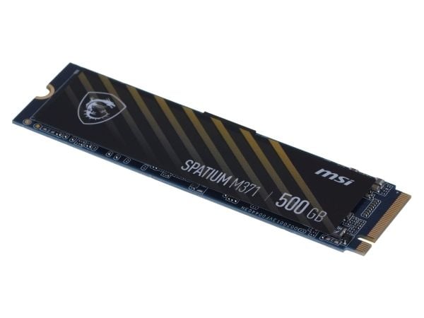 SSD-levy MSI Spatium M371 500GB PCIE Gen3x4 NVME m.2 2280