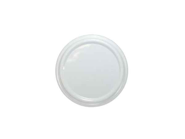 Stabilus lokk til glass 100 mm hvit, 10 stk.