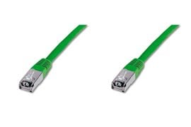 DIGITUS Professional - Koblingskabel - RJ-45 (hann) til RJ-45 (hann) - SFTP, PiMF - CAT 6 - med støvel, halogenfri, uten hindringer - grønn, RAL 6016