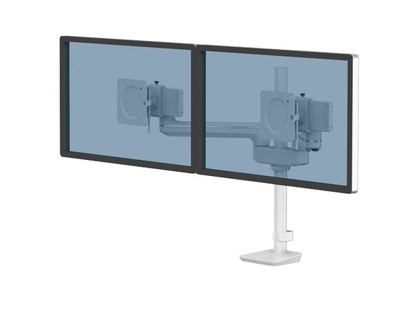 Fellowes Tallo 8616301, Clamp/Grommet, 9 kg, 101,6 cm (40"), 100 x 100 mm, Høydejustering, Hvit