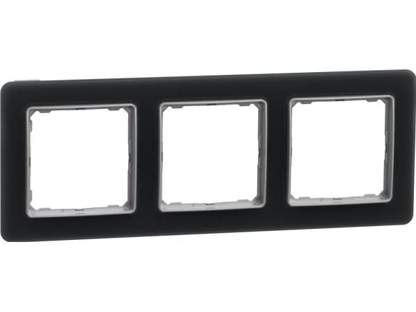 Schneider Electric, Sedna Elements, 3-jakkukehys, savulasi, lasiefekti, SDD362803