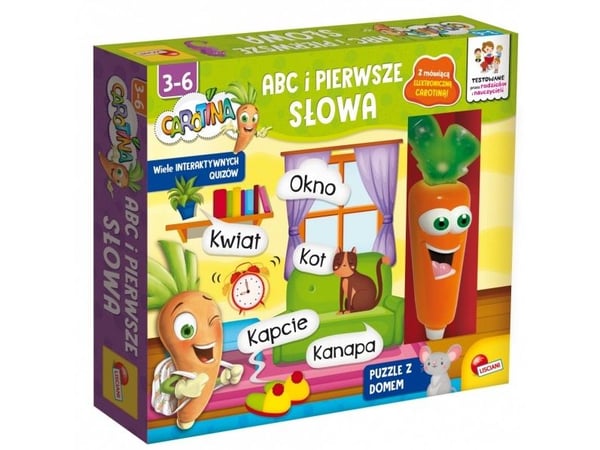 Lisciani Carotina - ABC ja ensimmäiset sanat