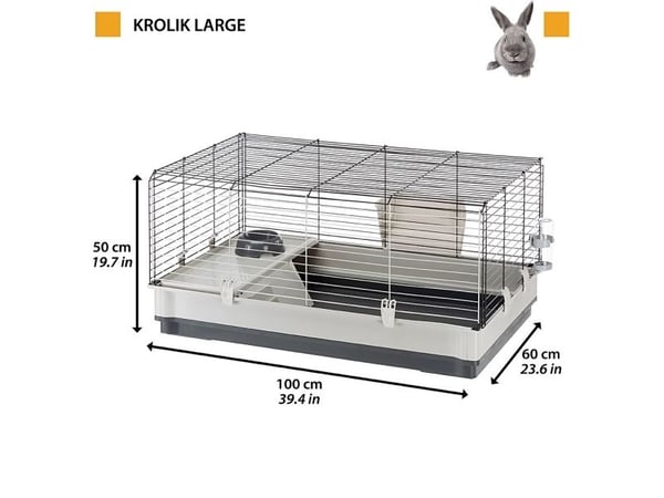 FERPLAST Smådyrsbur Krolik