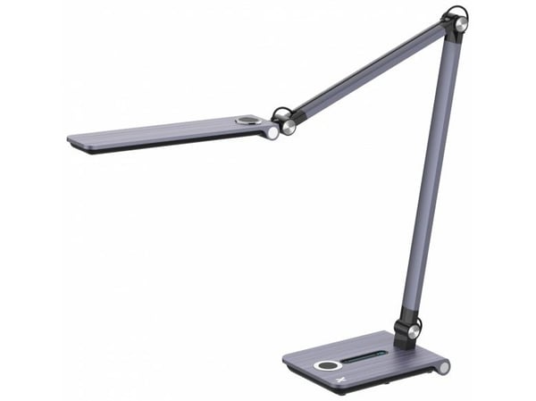 Maxcom skrivebordslampe sølv (MAXCOMML5000)