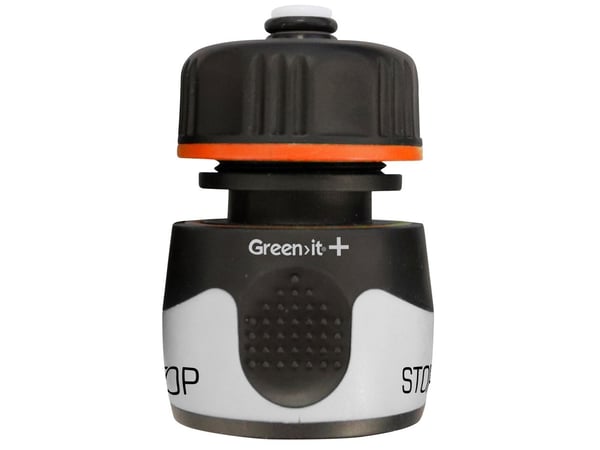 HOME It Garden Premium slangekobling med stopp 1/2»