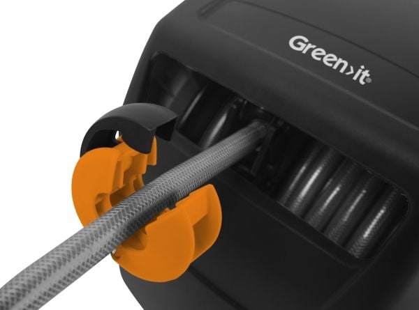 Home it Garden Premium® slangeboks med automatisk oprul 20 meter slange 8 bar