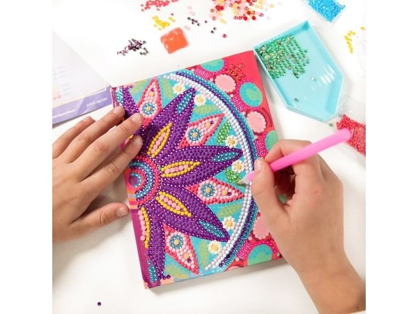 Totum Diamond Paint Notebook, Children''s craft kit, 6 år, Flerfarget
