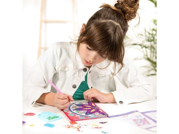 Totum Diamond Paint Notebook, Children''s craft kit, 6 år, Flerfarget