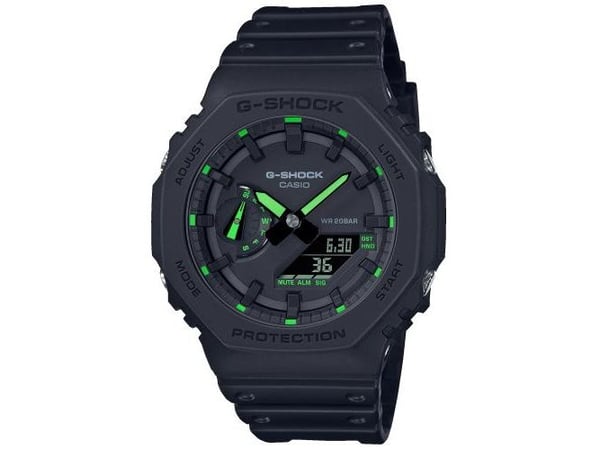 Casio G-Shock GA-2100-1A3ER, vanntett, kvarts