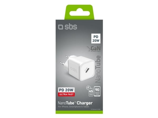 SBS TETRGAN1C20W, Innendørs, AC, Hvit