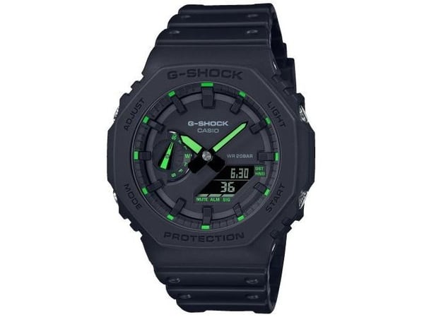 Casio G-Shock GA-2100-1A3ER, vedenkestävä, kvartsi