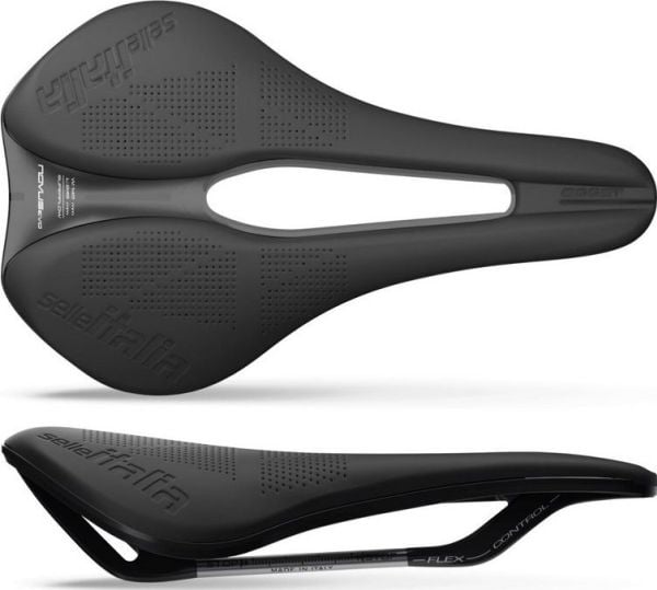 Selle Italia Siodło SELLE ITALIA NOVUS EVO BOOST SUPERFLOW L (ID match - L3) FeC Alloy Ø7, soft-tek, sort (NY)