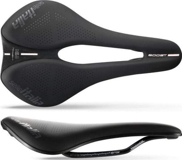 Selle Italia Novus Boost Evo sete - svart Selle Italia Novus Boost Evo sete - svart