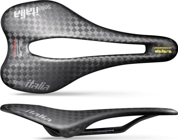 Selle Italia SLR Boost Tekno Superflow L3 sete, carbon rails, 96 g, svart (NY)