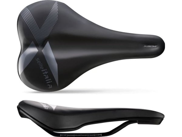 Selle Italia sete SELLE ITALIA X-Bow S1 FeC Alloy Rail 7 mm Soft-Tek 310 g svart (NY)
