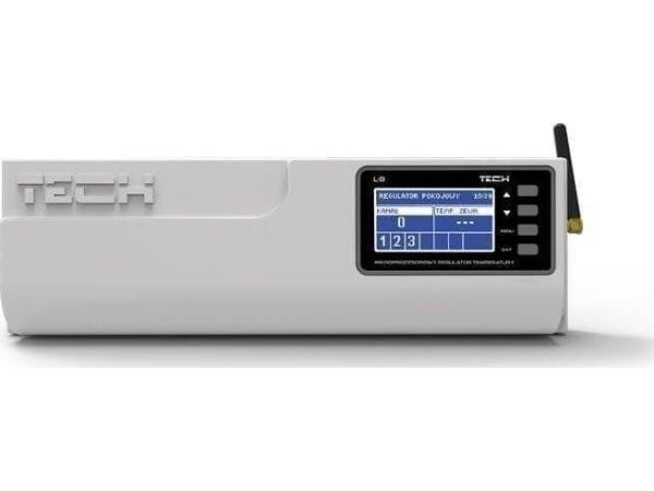 Tech-kiinnitysnauha L-8e langaton termostaattiventtiilikäyttöön (8 osaa) valkoinen Tech-kiinnitysnauha L-8e langaton termostaattiventtiilikäyttöön (8 osaa) valkoinen