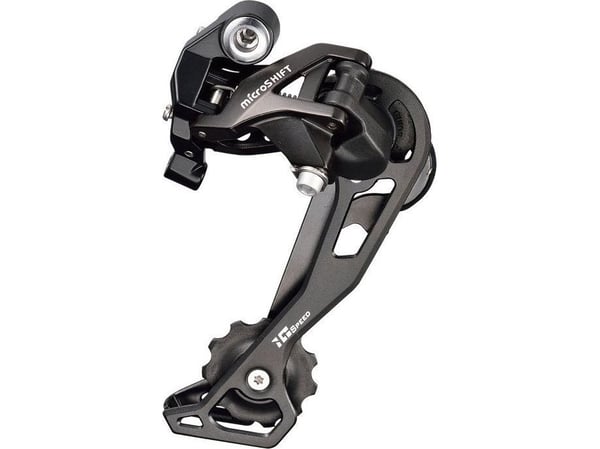 Microshift bakgir MICROSHIFT XLE, 10-delt (1/2x10), kompatibel med Shimano, kort bur, maks. 32-36T, kapasitet 35T (NEW)