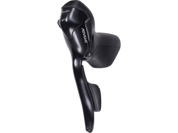 Microshift gir-/bremsehendel MICROSHIFT ADVENT, venstre, 1. rekkefølge, ikke kompatibel med Shimano, Dual Control, bremse/Dropper, svart (NEW)