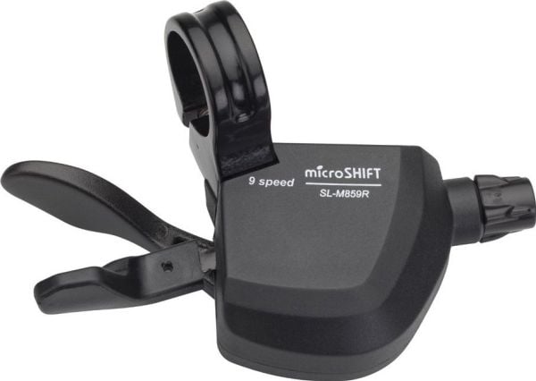 Microshift MARVO girspak høyre 9 gir kompatibel med Shimano Xpress Trigger uten girindikator (NEW)