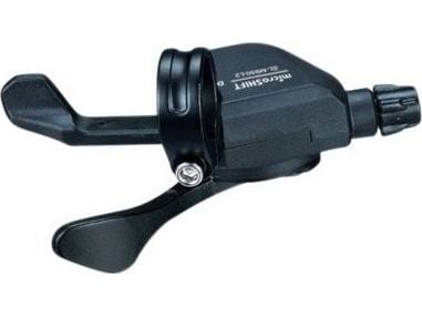 Microshift MARVO (microshift) bakgir venstre, 2/3x9/11s eller 3x10, kompatibel med Shimano Xpress Trigger, uten girindikator (NEW)