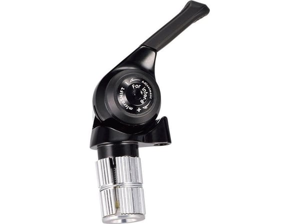 Microshift kahva MICROSHIFT INTER 8, Oikea, 8.rows, Shimano yhteensopiva, Bar End Shifter, indeksointi (UUSI)