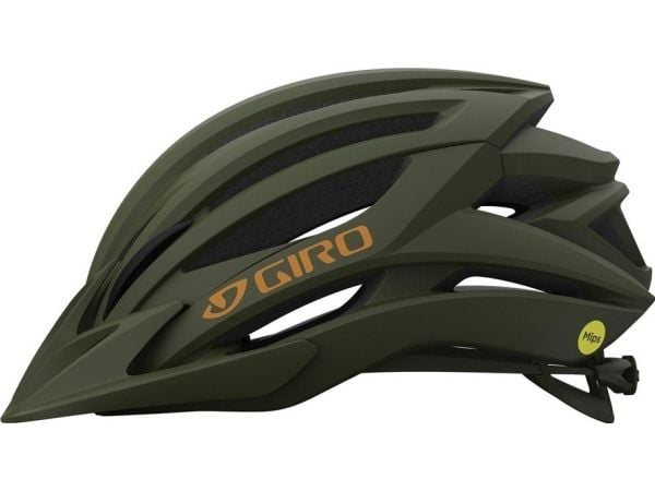 Giro MTB-hjälm GIRO ARTEX storlek S (51-55 cm), Matte Trail Green, MIPS ja