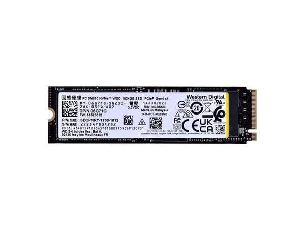 Dell - SSD - 1 TB - intern - M.2 2280 - PCIe 4.0 x4 (NVMe)