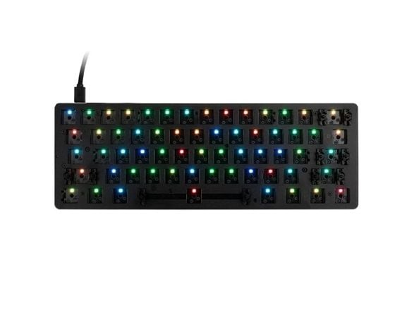 Glorious PC Gaming Race GMMK, Keyboard barebone, 293 mm, 103 mm, 44 mm, Sort