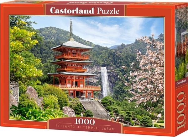 Castorland Seiganto-ji-Temple 1000 pcs, 1000 stykker, Landskap, 9 år