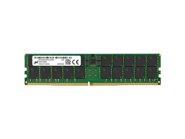 Micron - DDR5 - modul - 64 GB - DIMM 288-PIN - 4800 MHz / PC5-38400 - CL40 - 1,1 V - registrert - ECC