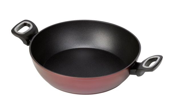 JATA TF924, 2,4 l, Rød, Aluminium, Keramisk, Gass, Halogen, Induksjon, Forseglet Plate, Sort, Rustfritt stål