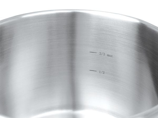 JATA OSR6, 6 l, Keramisk, Gass, Halogen, Induksjon, Forseglet Plate, Rustfritt stål, 22 cm, Rustfritt stål, 1,2 mm