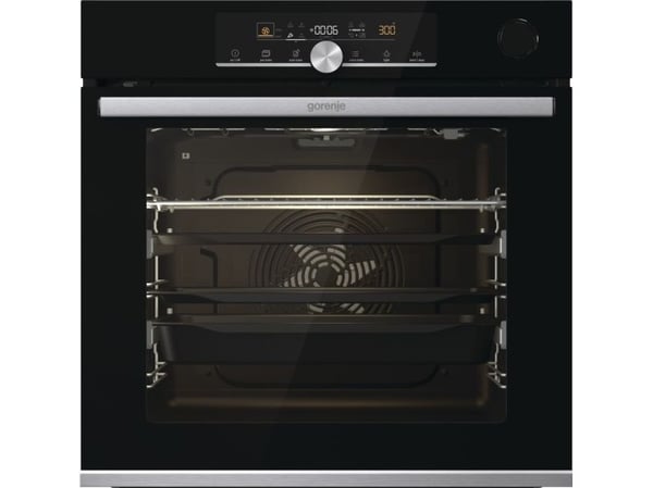 Gorenje BPSAX6747A08BG, Stor, Elektrisk ovn, 77 l, 77 l, 2300 W, 300 °C