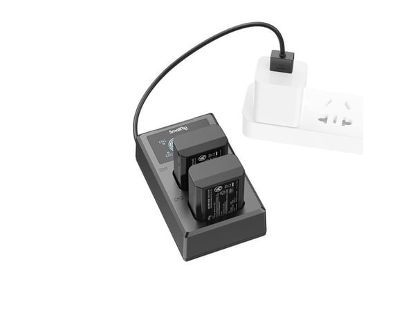 SmallRig 3818, Lithium-Ion (Li-Ion), 2 stykker, Batterier medfølger