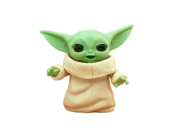 STAR WARS Ansiktsskiftende Grogu-figur, 12 cm