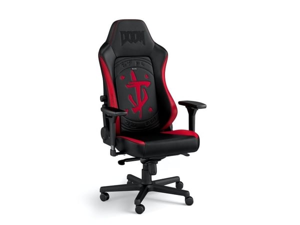 noblechairs NBL-HRO-PU-DET, PC gaming stol, 150 kg, Polstret sete, Polstret ryggstøtte, 50 kg, 150 cm