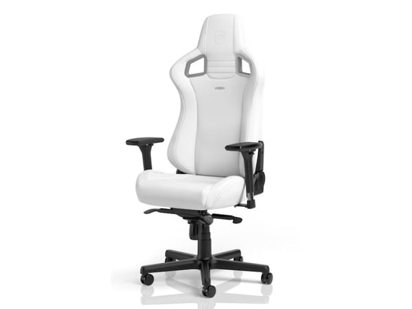 Noblechairs EPIC - Stol - ergonomisk - armlener - T-formet - roterende - polyuretan, kunstlær, pulverbelagt aluminium, high-tech synthetic leather ...