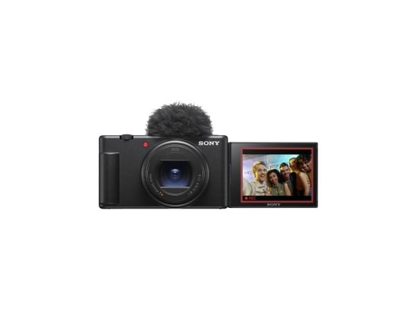 Sony ZV-1M2 - Digitalkamera - kompakt - 20.1 MP - 4 K / 29.97 fps - 2.55x optisk zoom - ZEISS - Wi-Fi, Bluetooth - svart