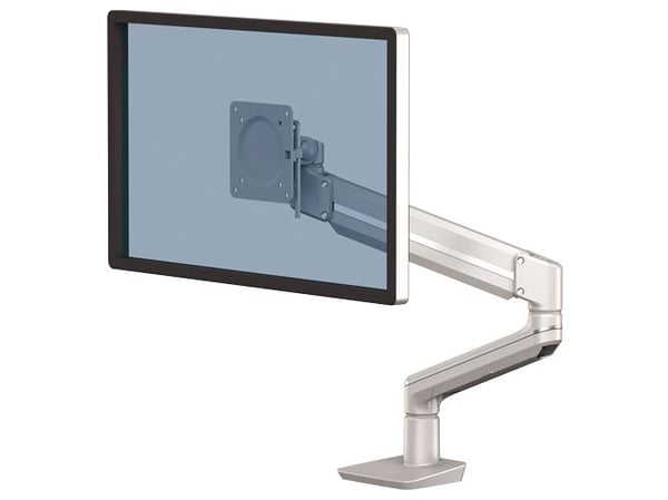 Fellowes Tallo 8613001, Klemme/malje, 9 kg, 101,6 cm (40"), 100 x 100 mm, Høydejustering, Sølv