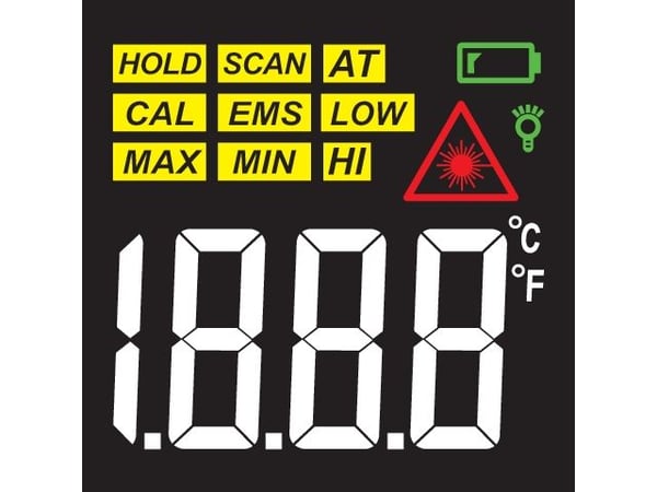 YATO pyrometer -50C +600C