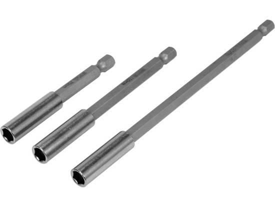 Yato YT-04699, Krom-vanadinstål (Cr-V), Hexskaft, 25,4 / 4 mm (1 / 4"), Hexskaft, 3 styck, 150 mm